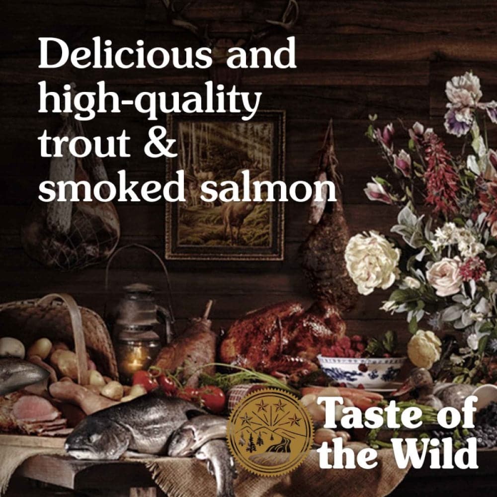 Taste of the Wild Canyon River Feline Recipe with Trout & Smoked Salmon Cat Dry Food | Grain Free Formula - Image 5