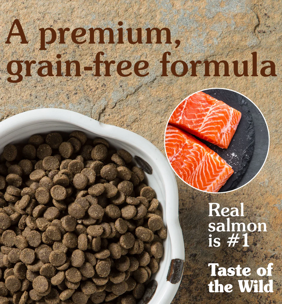 Taste of the Wild Pacific Stream Smoked Salmon Adult Dog Dry Food | Grain Free Formula - Image 3