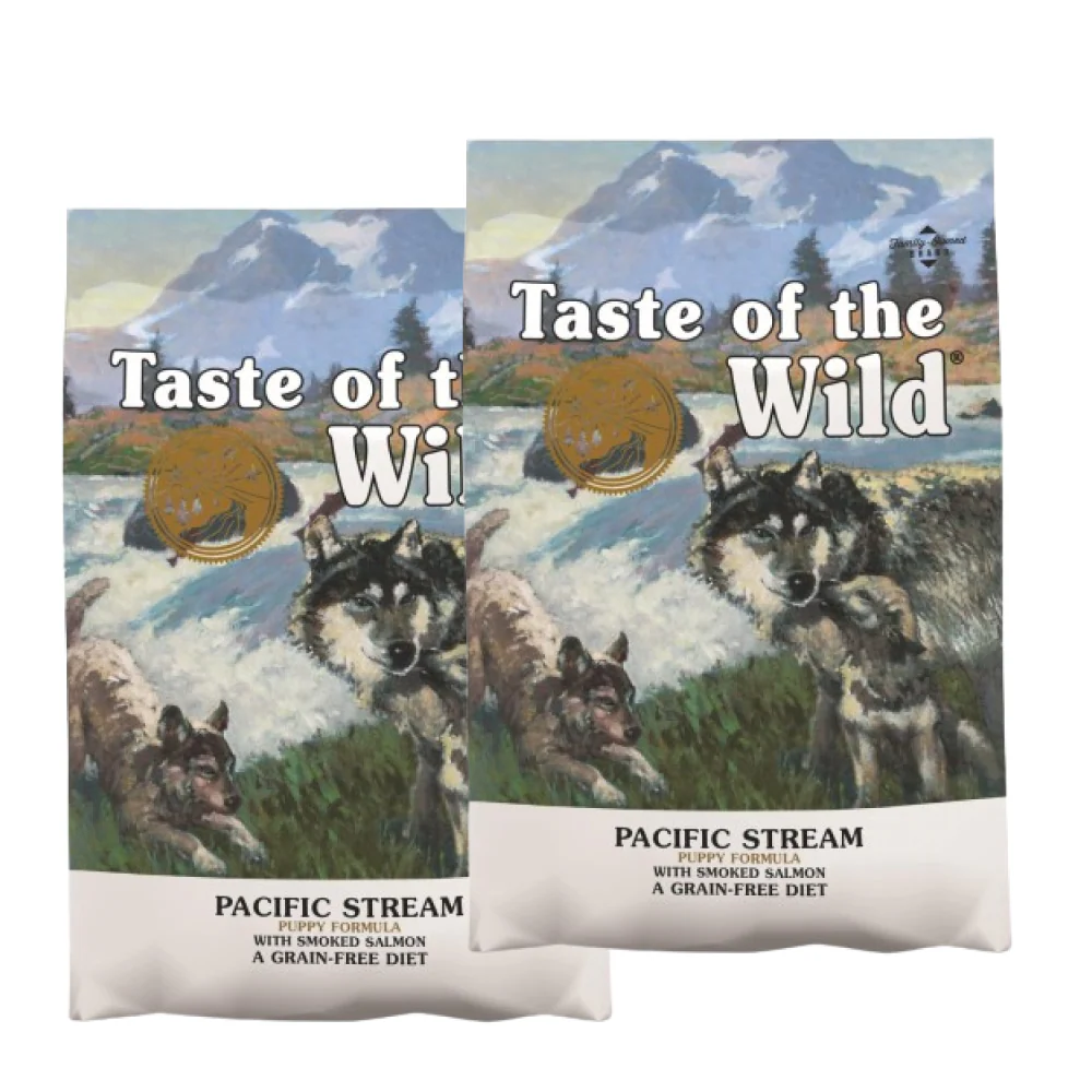 Taste of the Wild Pacific Stream Smoked Salmon Puppy Dog Dry Food | Grain Free Formula - Image 8