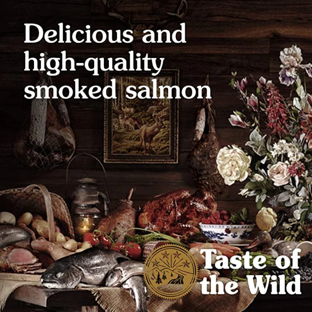 Taste of the Wild Pacific Stream Smoked Salmon Puppy Dog Dry Food | Grain Free Formula - Image 2