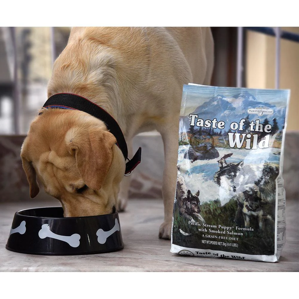Taste of the Wild Pacific Stream Smoked Salmon Puppy Dog Dry Food | Grain Free Formula - Image 6