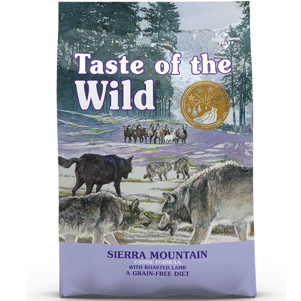 Taste of the Wild Sierra Mountain Canine Recipe with Roasted Lamb Dog Dry Food | Grain Free Formula - Image 5