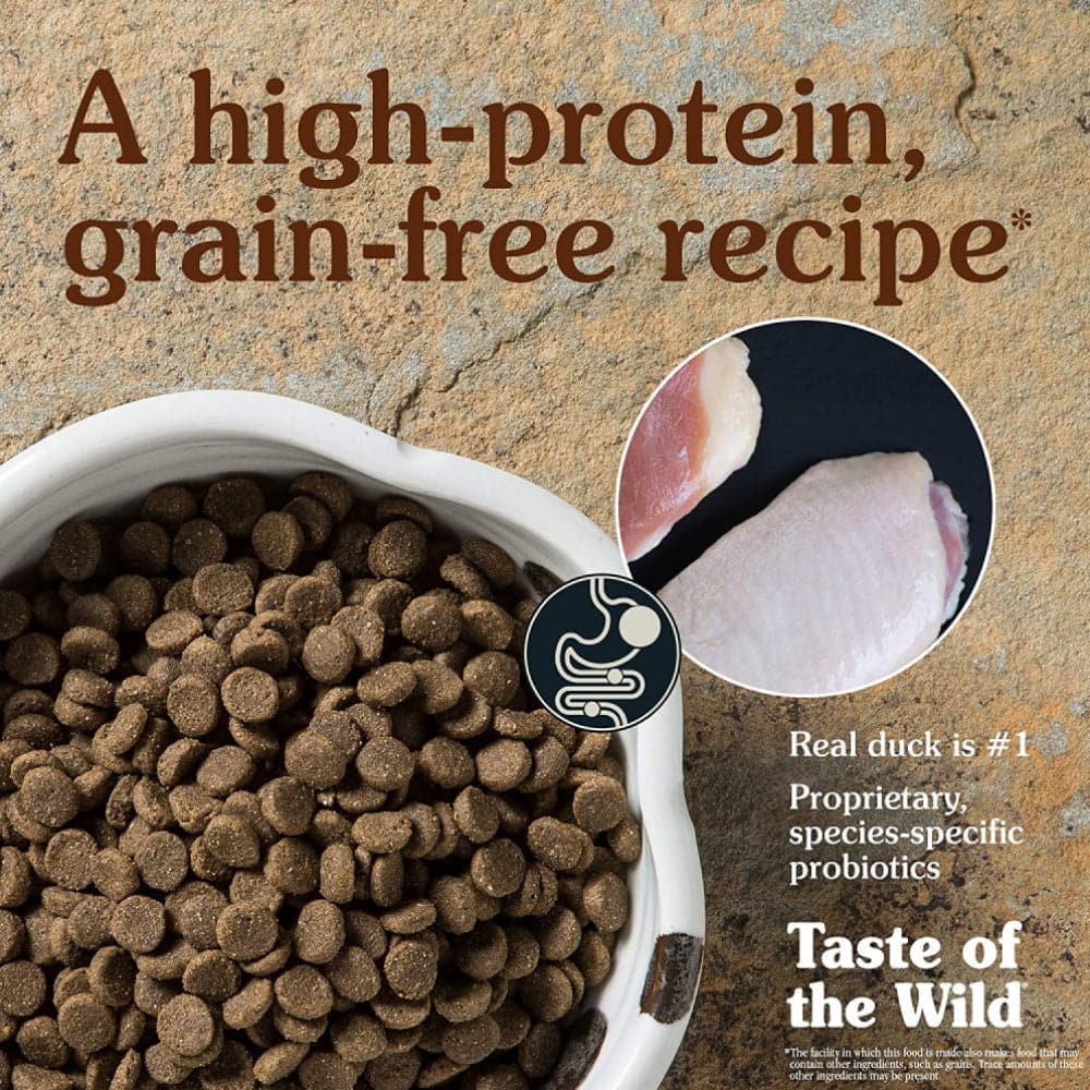 Taste of the Wild Wetlands Canine Recipe with Roasted Fowl Adult Dog Dry Food | Grain Free Formula - Image 3