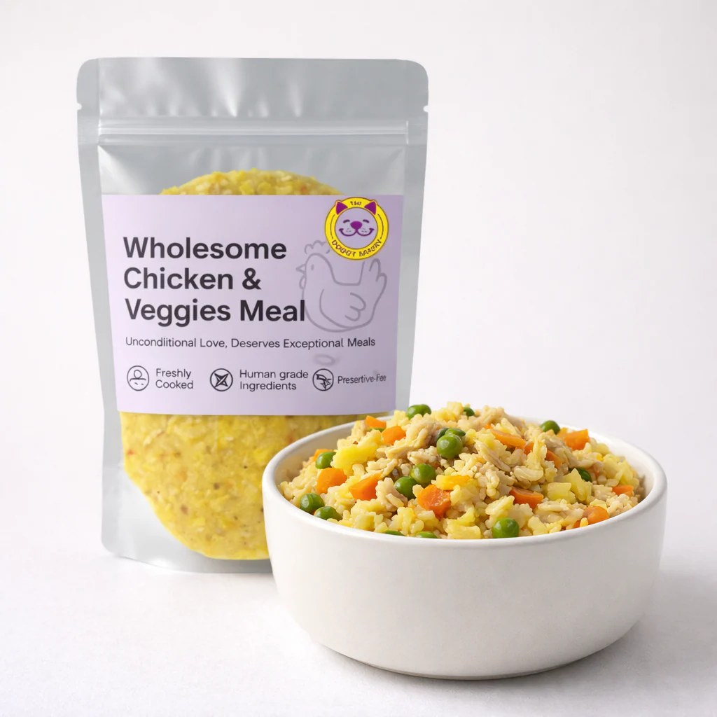 The Doggy Bakery Chicken, Mutton, Fish, Paneer and Veggies Home Meal Combo for Dogs - Image 19