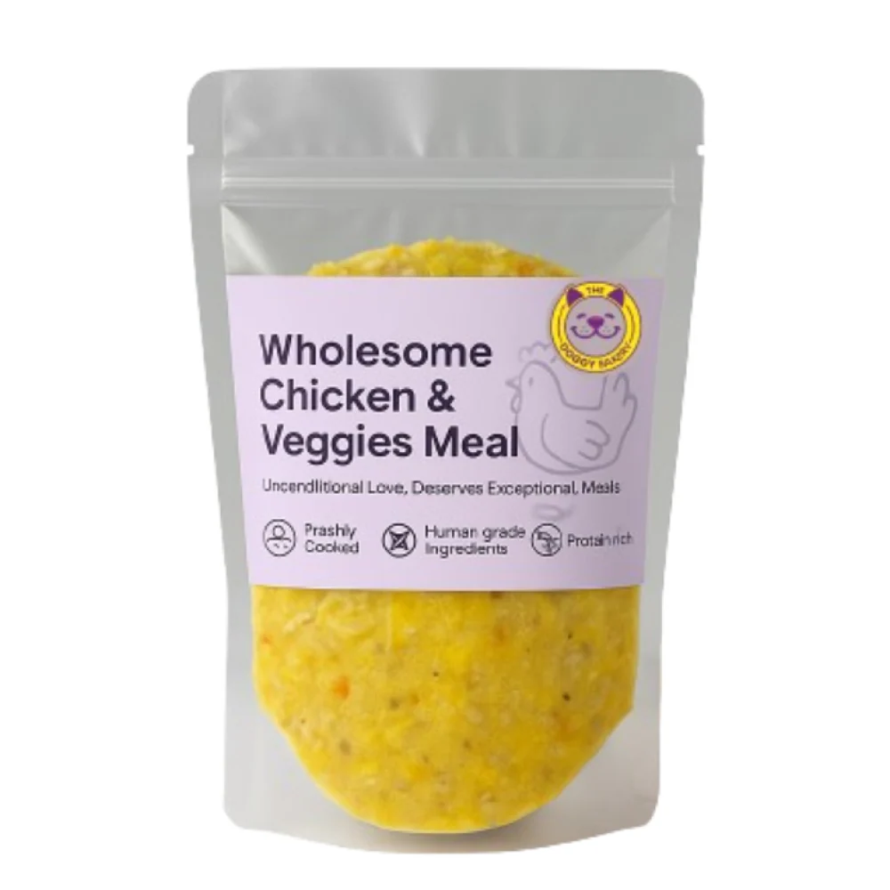 The Doggy Bakery Chicken, Mutton, Fish, Paneer and Veggies Home Meal Combo for Dogs - Image 3