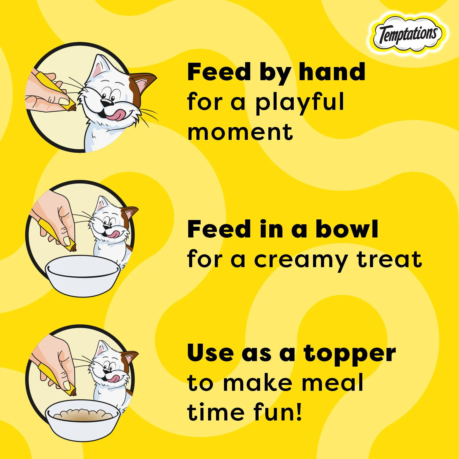 Temptations Creamy Purrrr ee Salmon & Cheese Cat Treats - Image 3