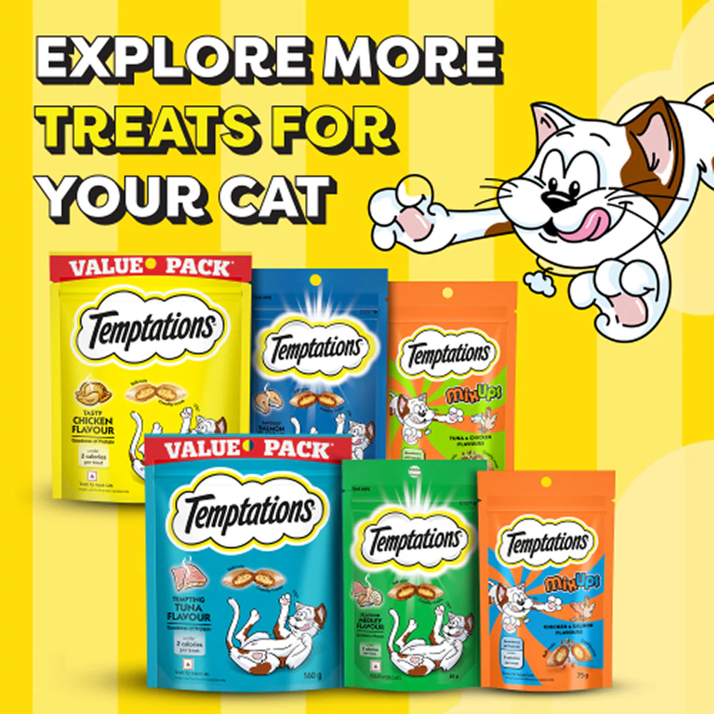 Temptations MixUps Tuna & Chicken Flavour Cat Treats - Image 10