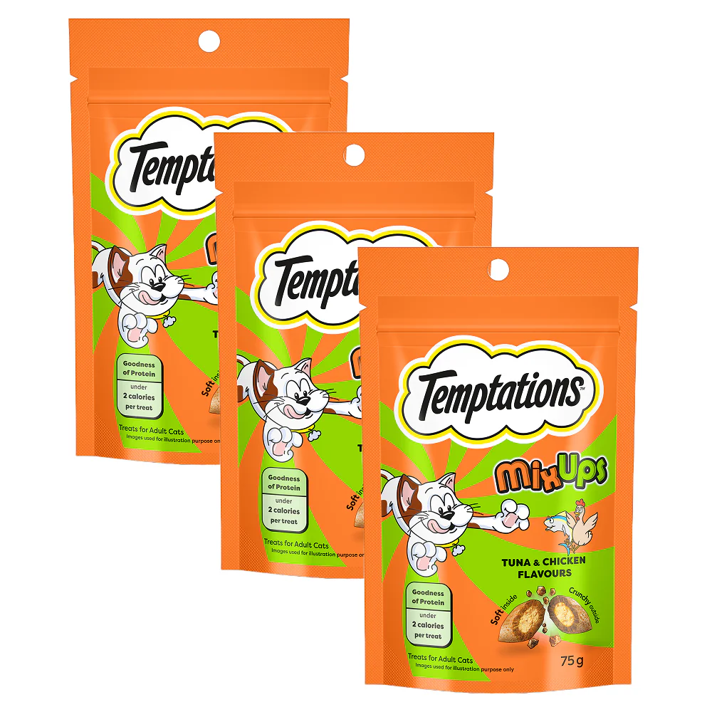 Temptations MixUps Tuna & Chicken Flavour Cat Treats - Image 12