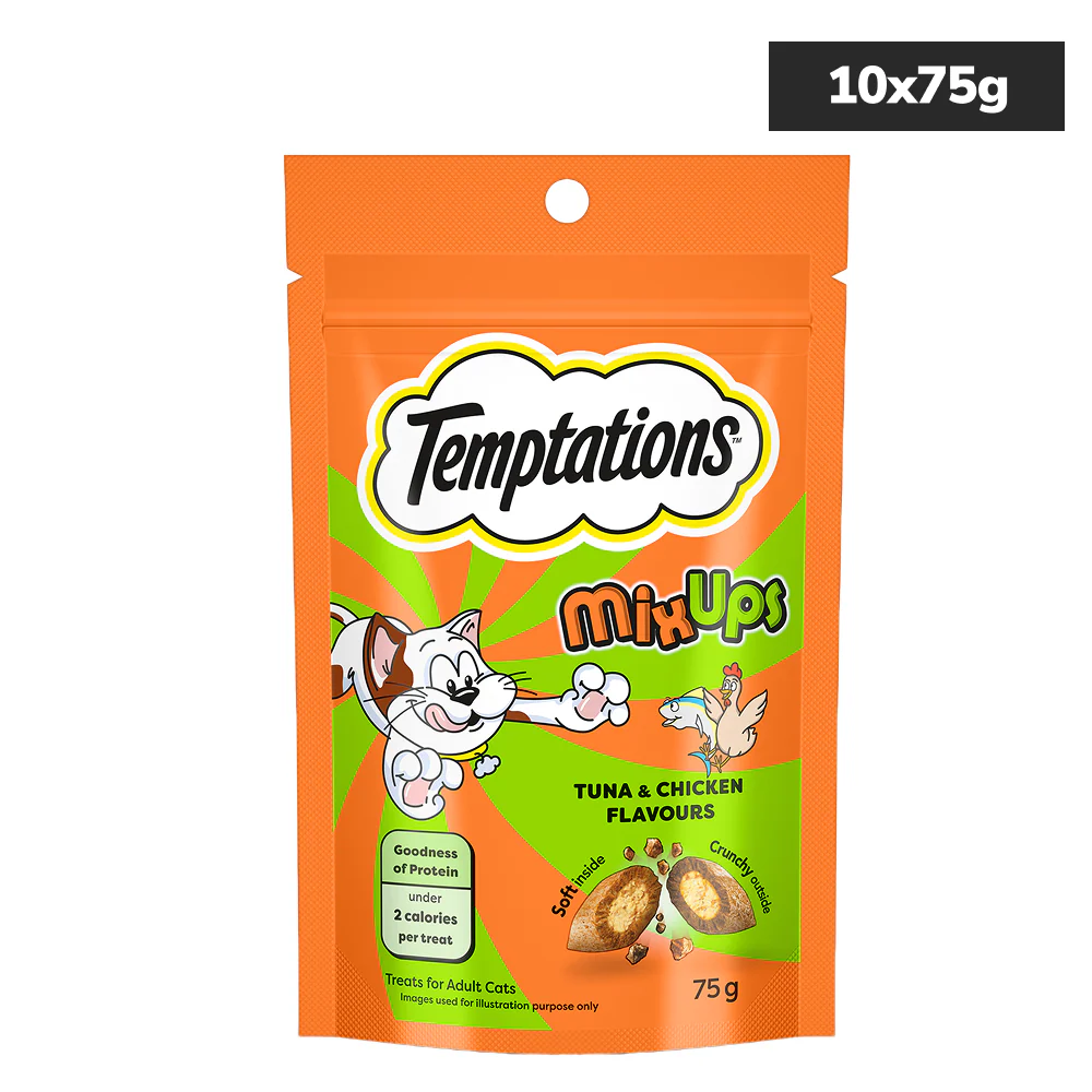Temptations MixUps Tuna & Chicken Flavour Cat Treats - Image 14