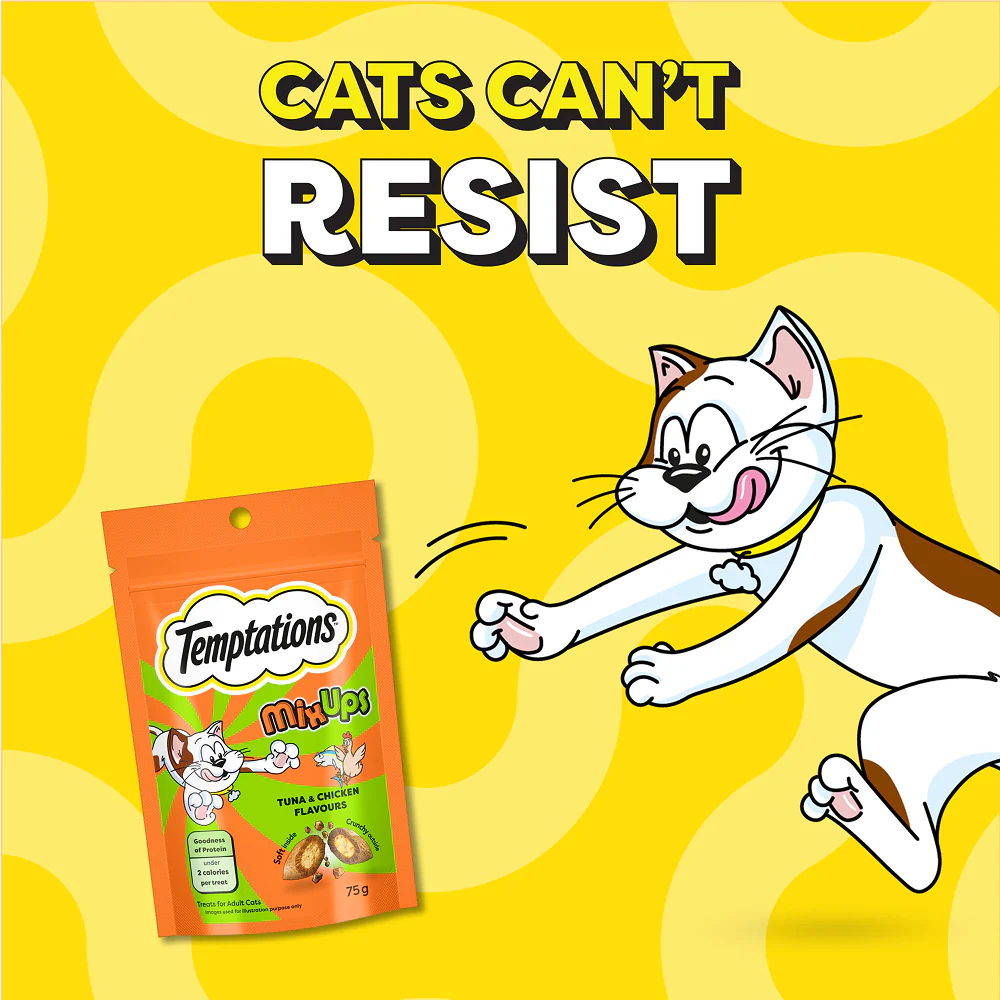Temptations MixUps Tuna & Chicken Flavour Cat Treats - Image 6