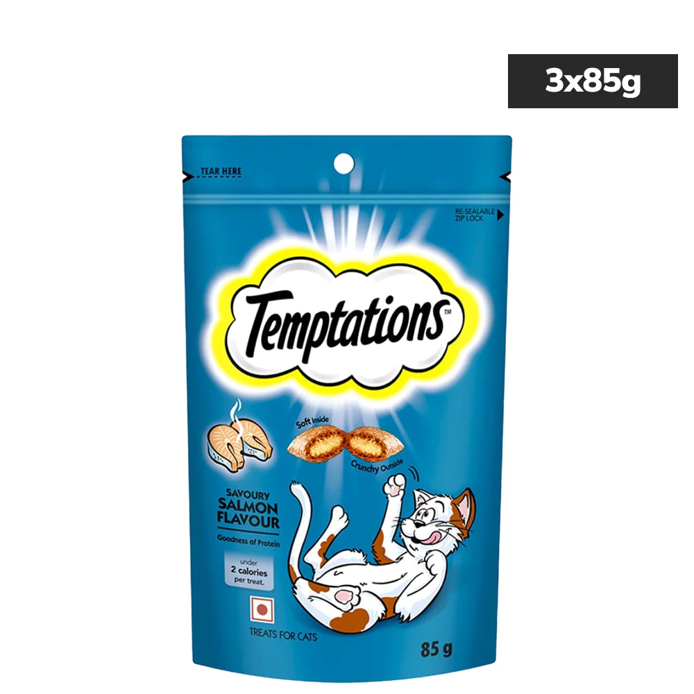 Temptations Savoury Salmon Flavour Cat Treats - Image 18