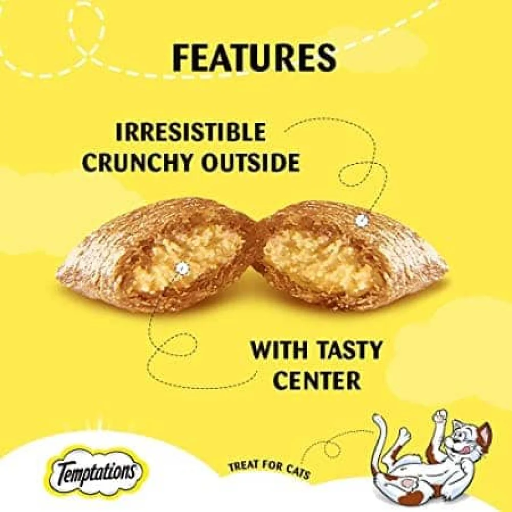 Temptations Tasty Chicken and Seafood Medley Flavour Cat Treats Combo - Image 7