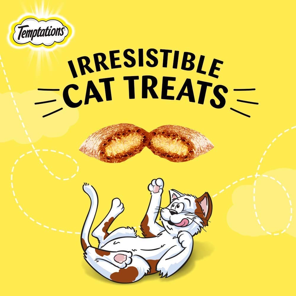 Temptations Tempting Tuna and Savoury Salmon Flavor Cat Treats Combo - Image 15