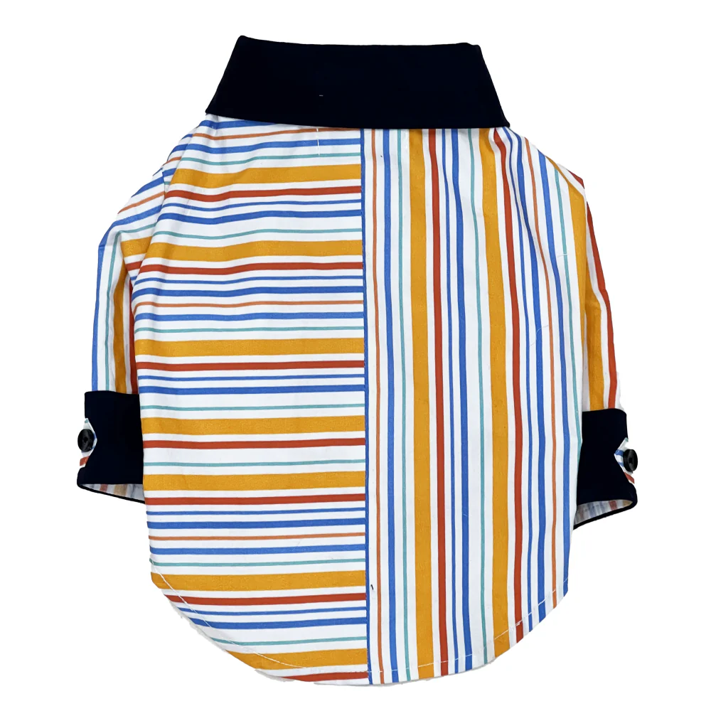 The Papaw Cartel Stripe Shirt for Dogs (Multicolor) - Image 3
