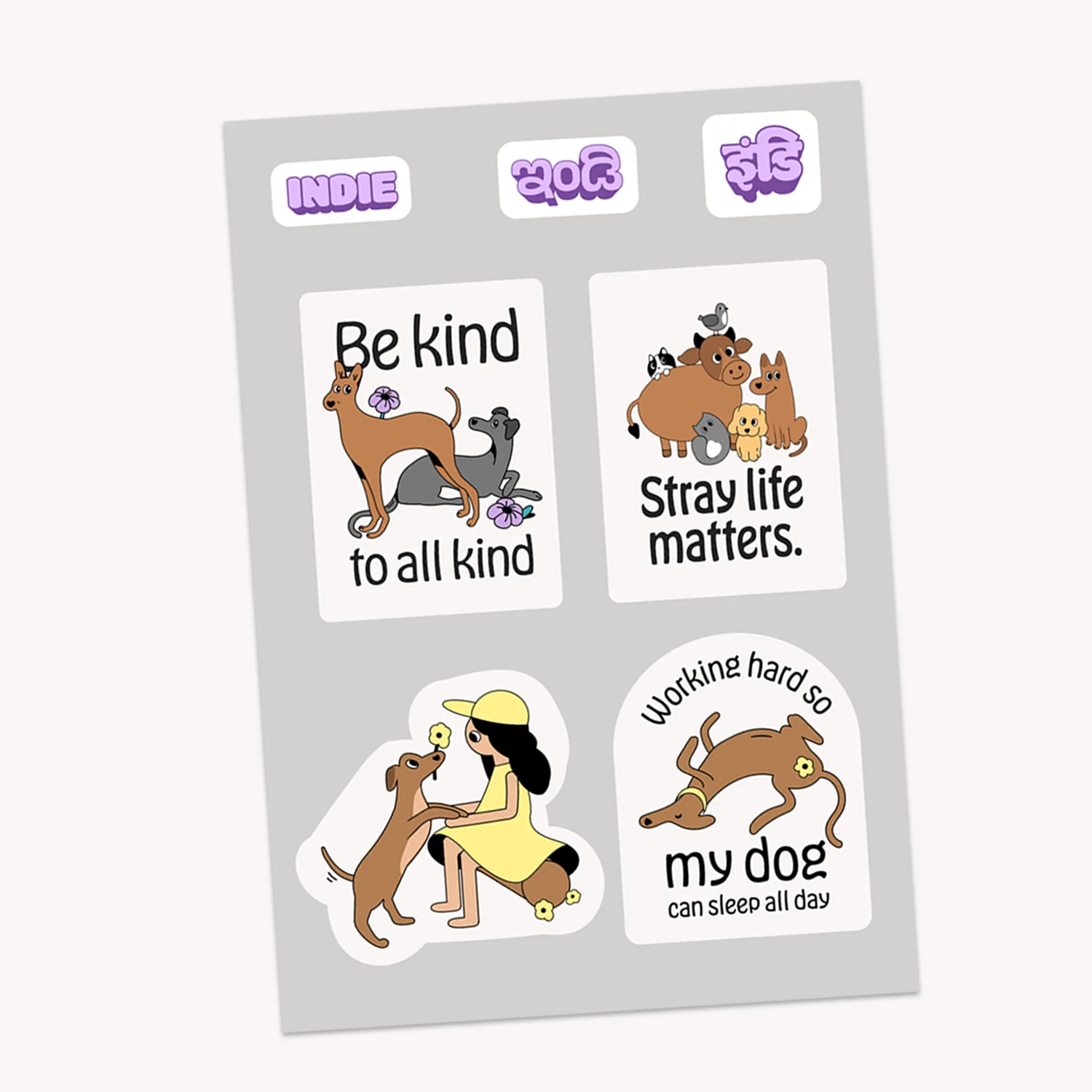 thePack Indie Dog Stickers - Image 6