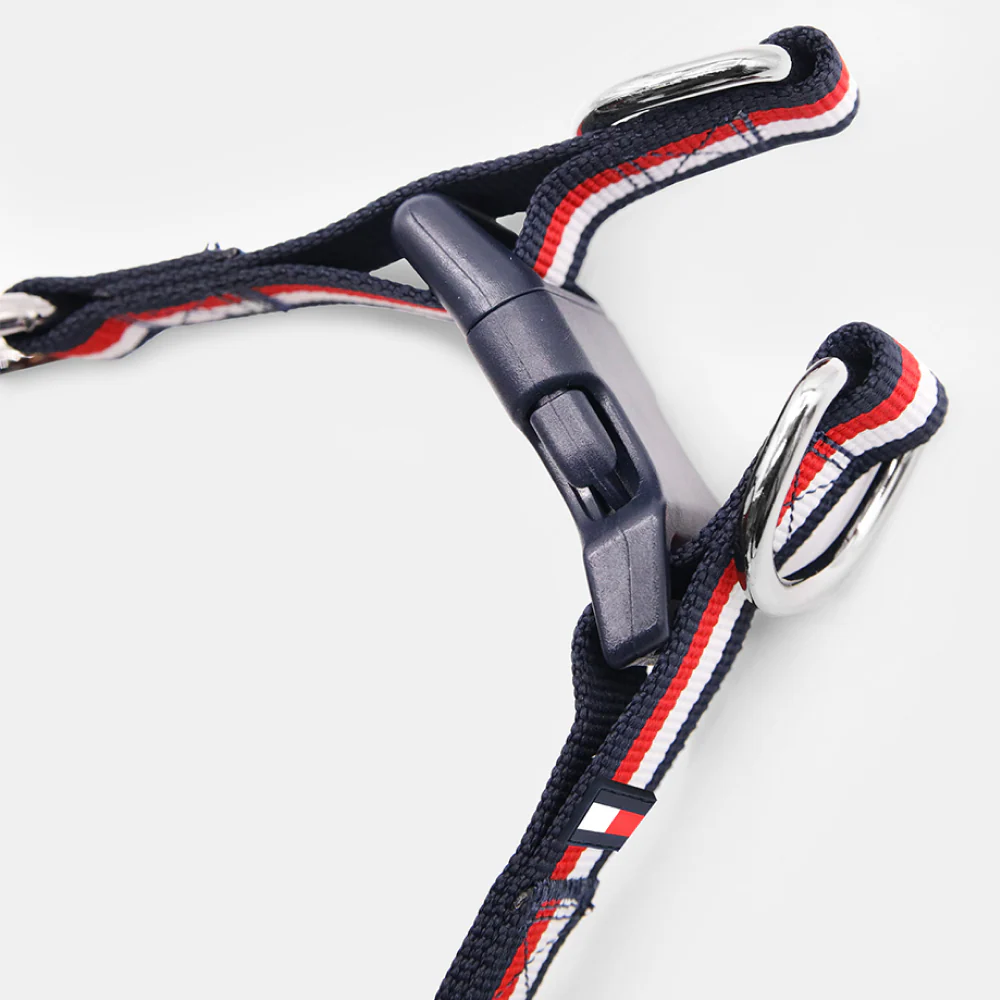 Tommy Hilfiger Blocked Harness for Dogs (Red/White) - Image 4