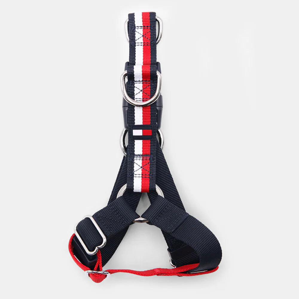 Tommy Hilfiger Blocked Harness for Dogs (Red/White) - Image 7