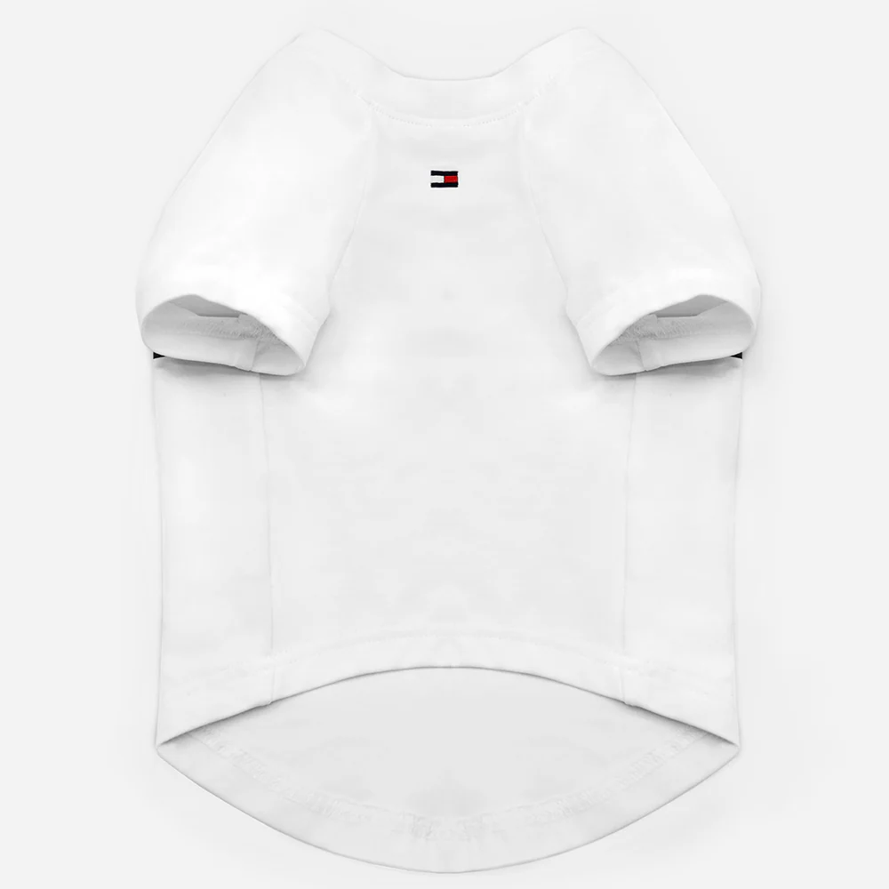 Tommy Hilfiger Heritage Tino Tshirt for Dogs (Optic White) - Image 3