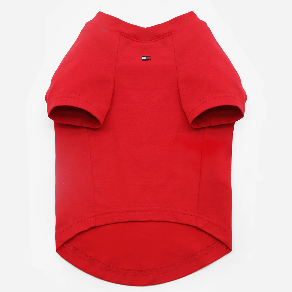 Tommy Hilfiger Heritage Tino Tshirt for Dogs (Primary Red) - Image 3