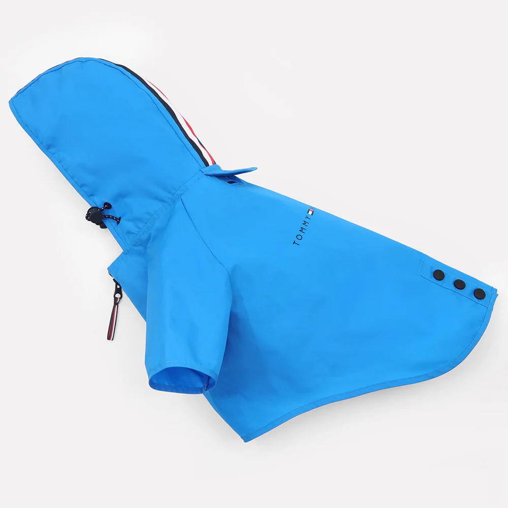 Tommy Hilfiger Raincoat for Dogs (Shocking Blue) - Image 8