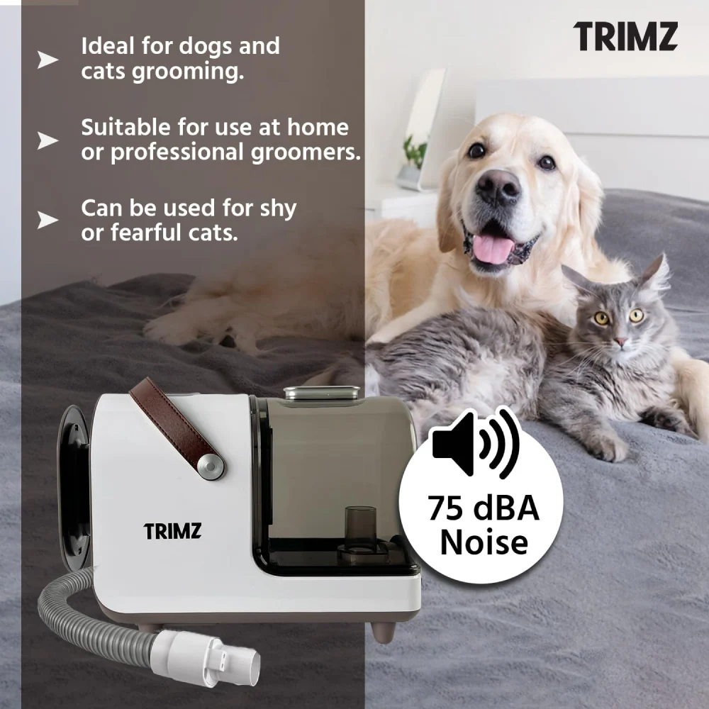 Trimz Pet Grooming Kit & Vacuum Suction for Dogs and Cats - Image 10