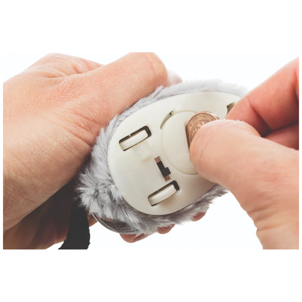 Trixie Active Mouse Toy for Cats (Grey) - Image 5