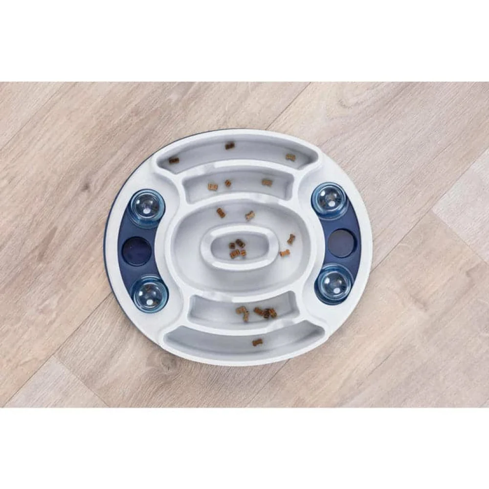 Trixie Activity Slide and Feed Puzzle Toy for Dogs (White) - Image 3