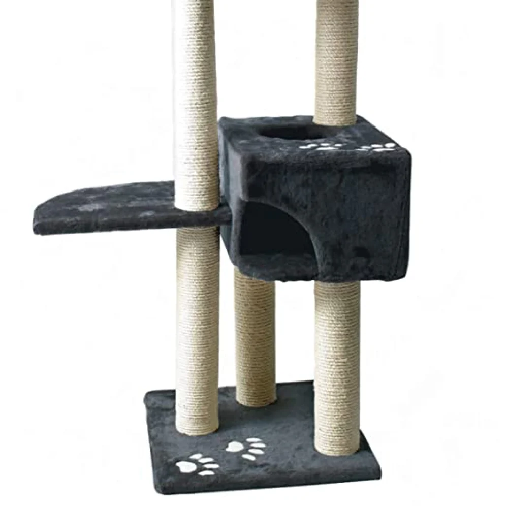 Trixie Alicante Scratching Tree for Cats (Grey) - Image 2