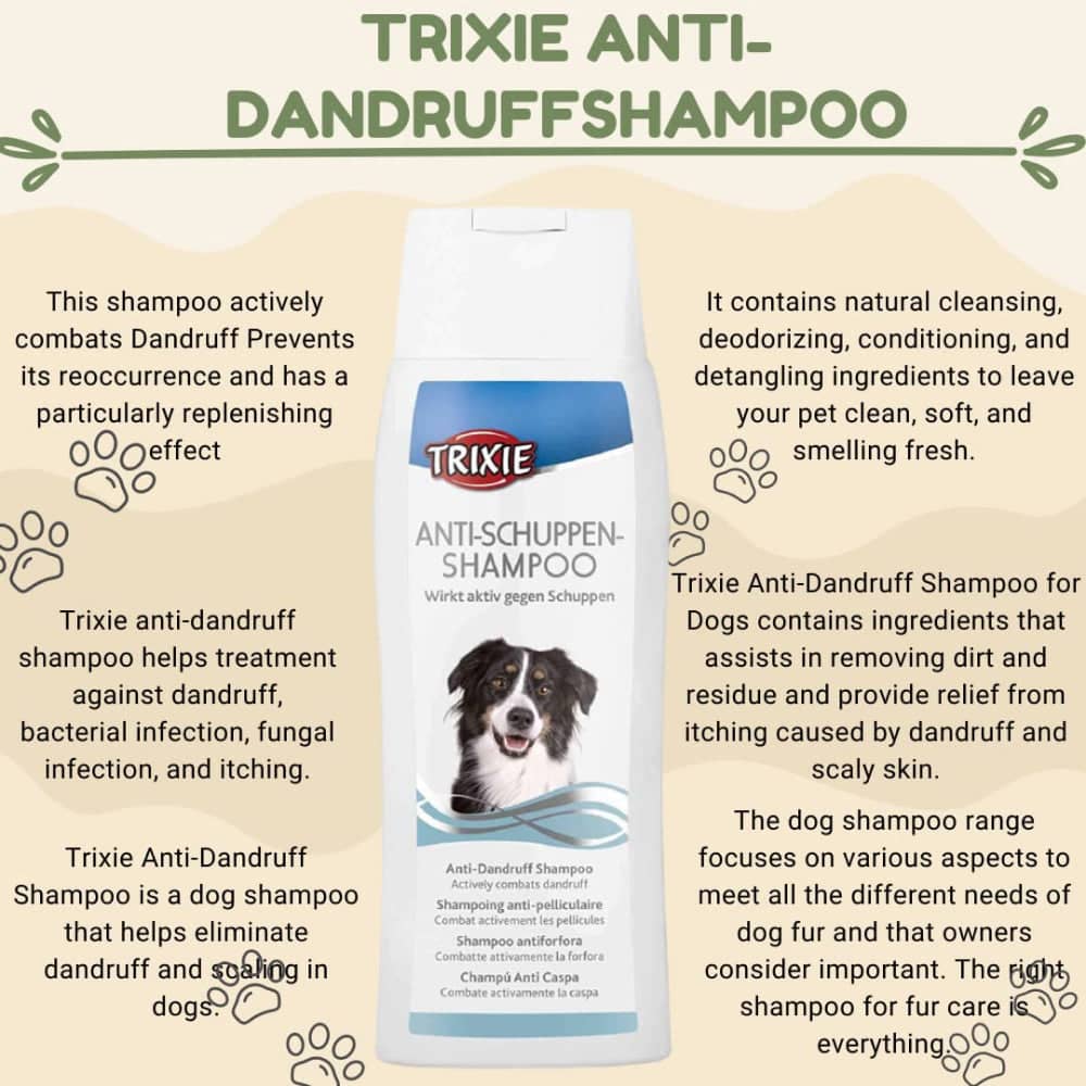 Trixie Anti Dandruff Shampoo for Dogs - Image 3