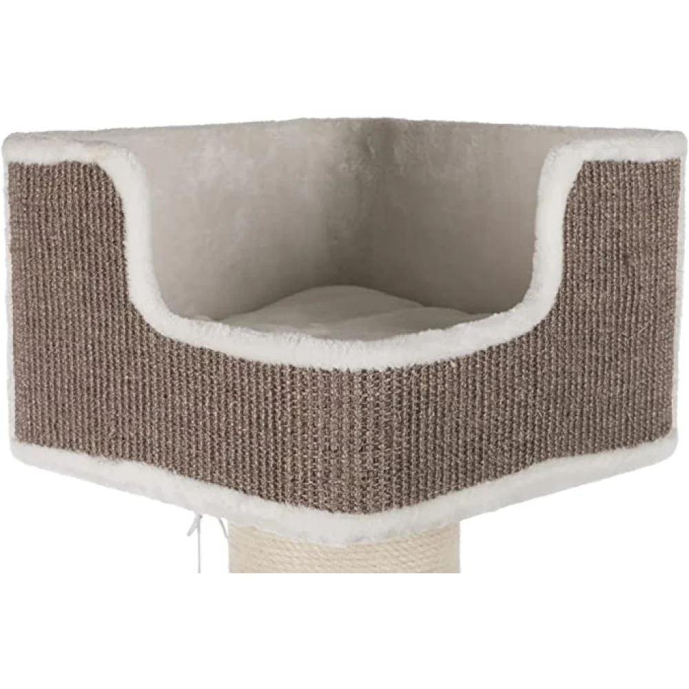 Trixie Ava Scratching Post for Cats (White/Grey) - Image 2