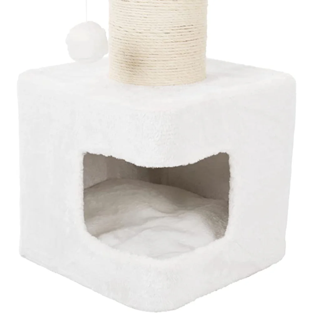 Trixie Ava Scratching Post for Cats (White/Grey) - Image 3