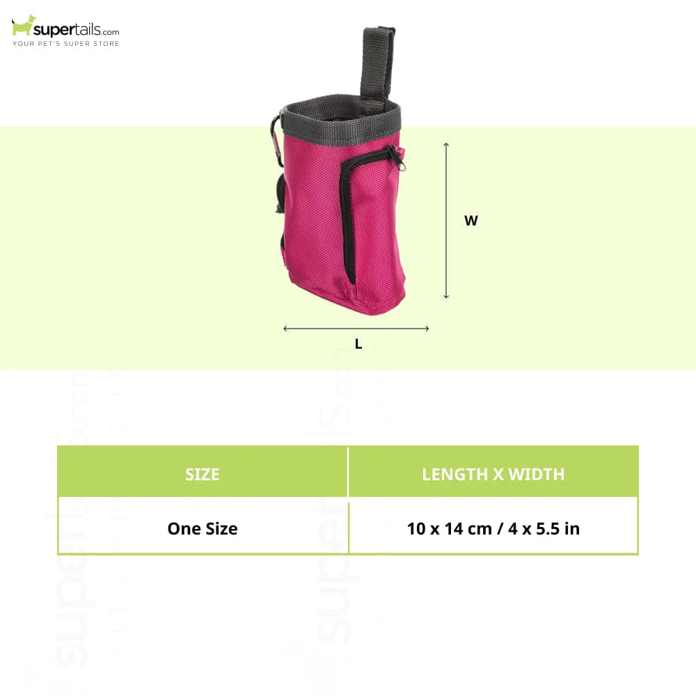 Trixie Baggy 2 in1 Snack Bag for Dogs and Cats (Black) - Image 2