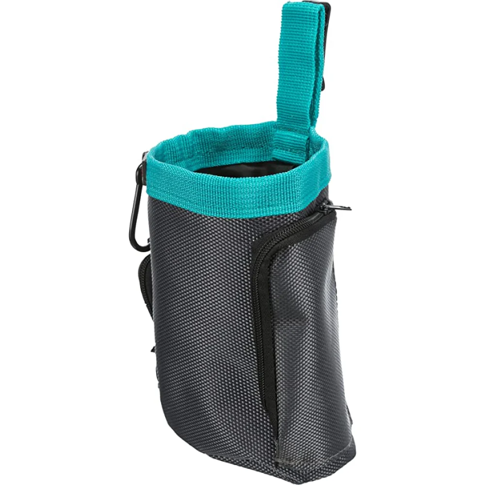 Trixie Baggy 2 in1 Snack Bag for Dogs and Cats (Grey) - Image 4