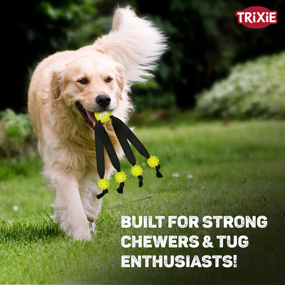Trixie Ball on a Strap Toy for Dogs (Green) - Image 6