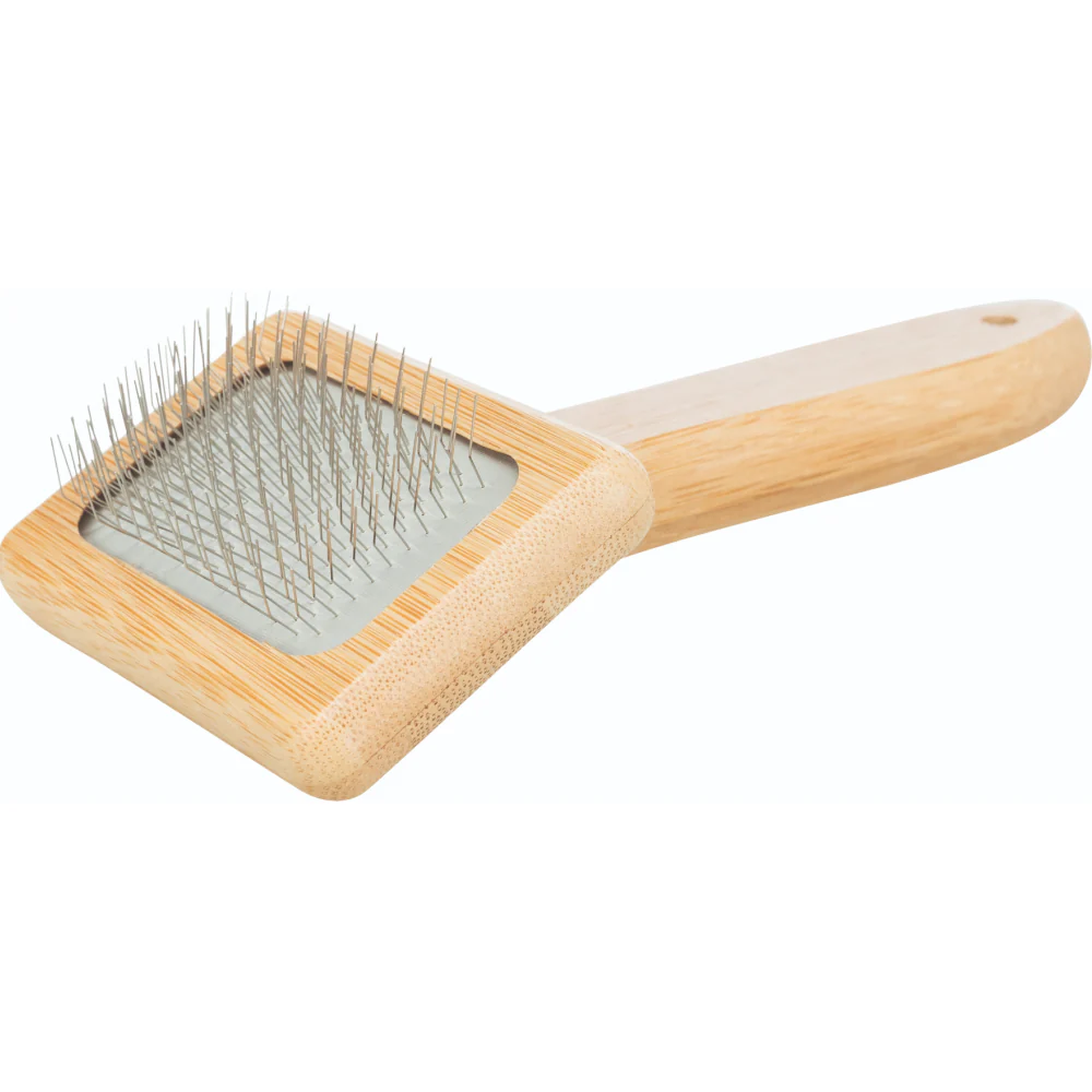 Trixie Bamboo Slicker Brush for Dogs - Image 2