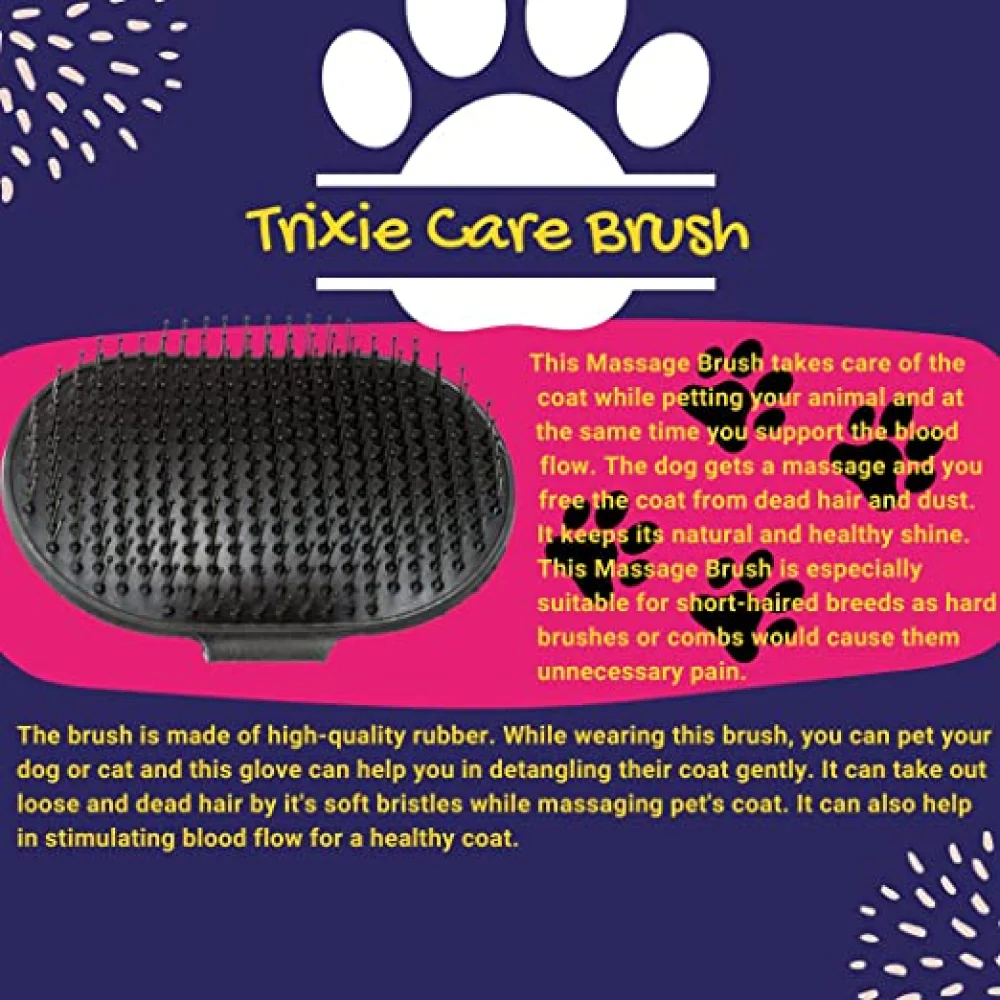Trixie Brush Rubber for Dogs and Cats - Image 3