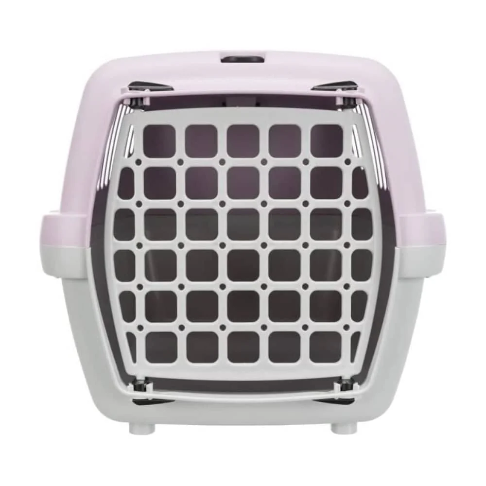 Trixie Capri 1 Transport Box for Dogs and Cats (Light Grey/Liliac) - Image 4