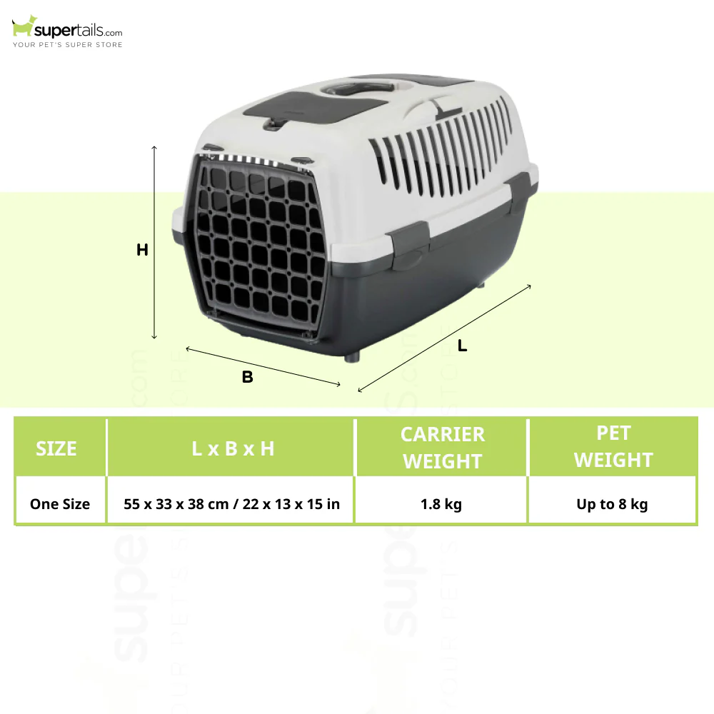 Trixie Capri 2 Transport Carrier for Dogs and Cats (Apple Green) - Image 2