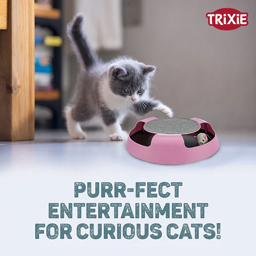Trixie Catch The Mouse Toy for Cats (Pink) - Image 7