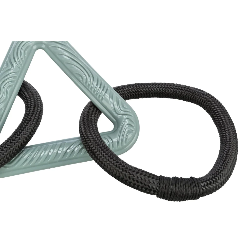Trixie Citystyle Triangle with Rope Rings Toy for Dogs - Image 5