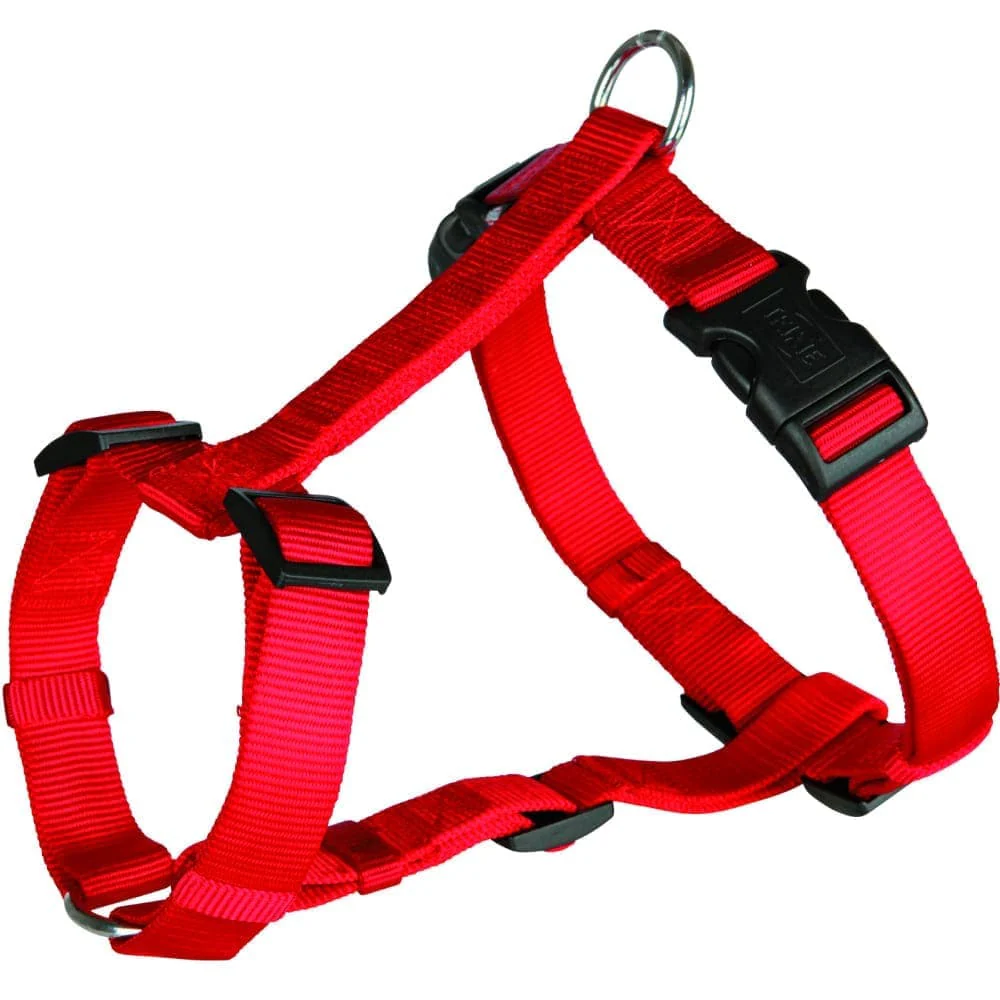 Trixie Classic H Harness, Lead Leash and Collar for Dogs Combo (Red) - L - Image 2