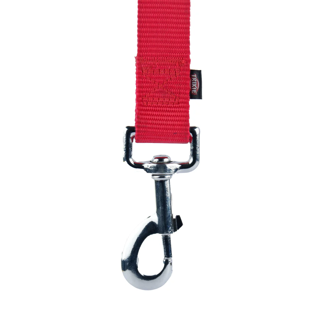 Trixie Classic Lead Fully Adjustable Leash for Dogs (Red) - Image 5