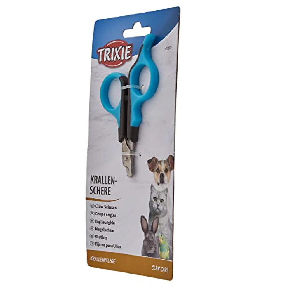 Trixie Claw Scissors for Dogs and Cats (Blue) - Image 2