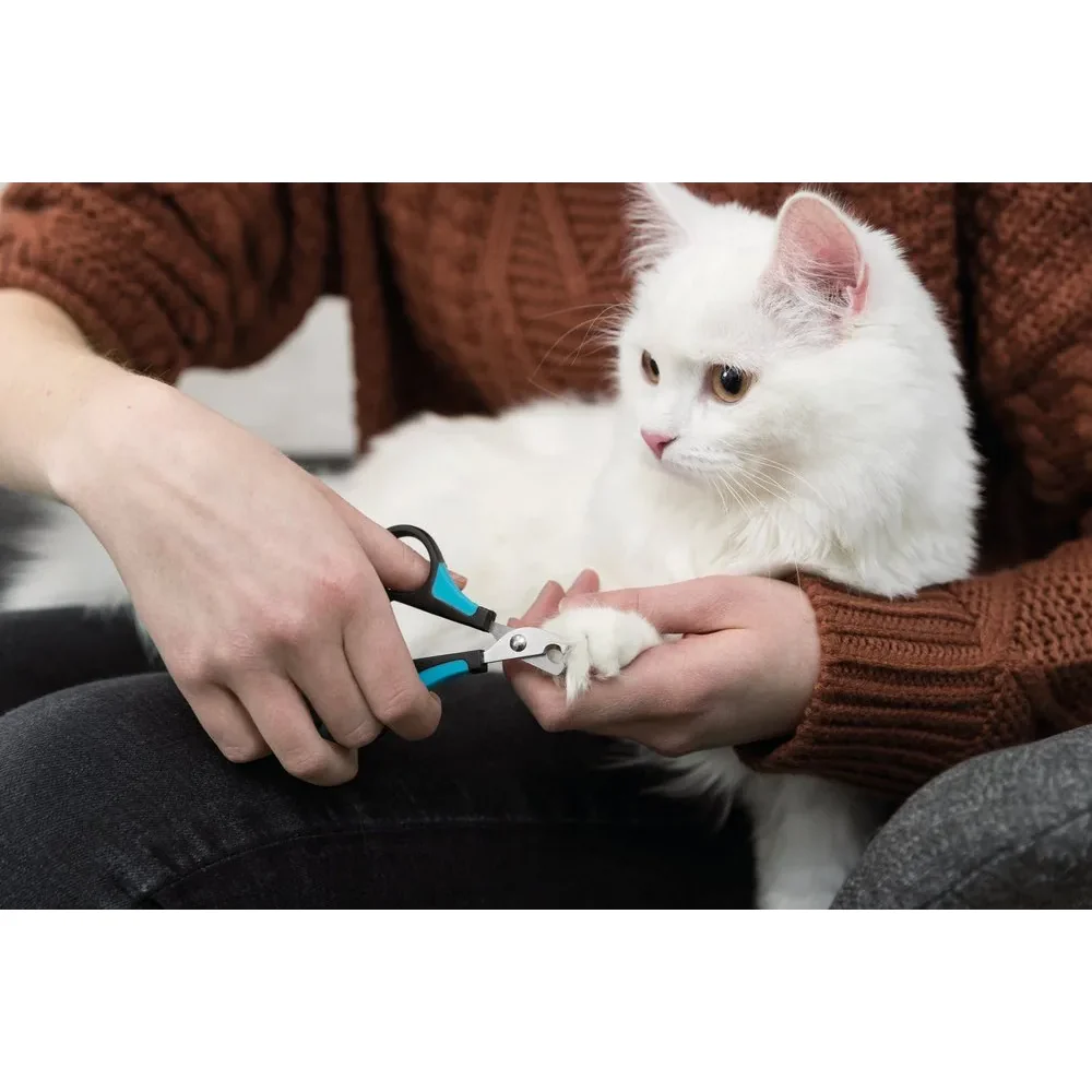 Trixie Claw Scissors for Dogs and Cats (Blue) - Image 4
