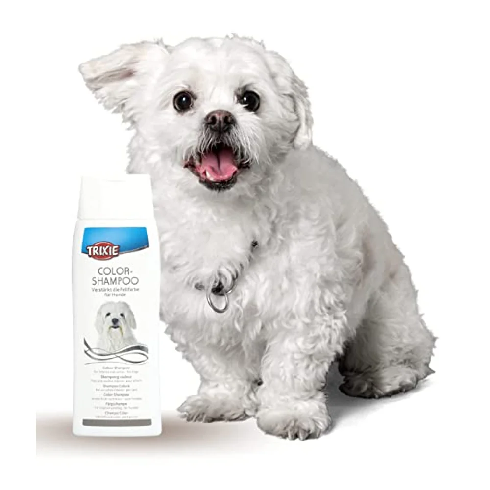 Trixie Colour Shampoo for Dogs (White Coat) - Image 5