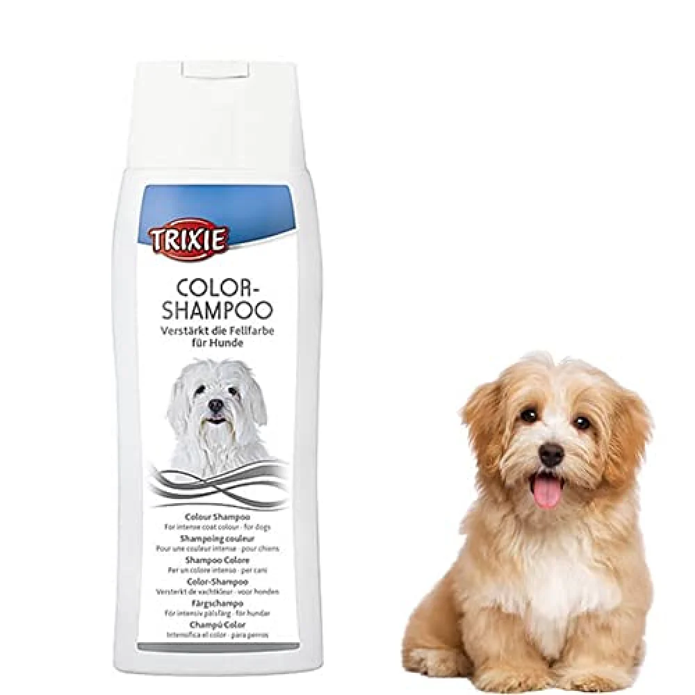 Trixie Colour Shampoo for Dogs (White Coat) - Image 6