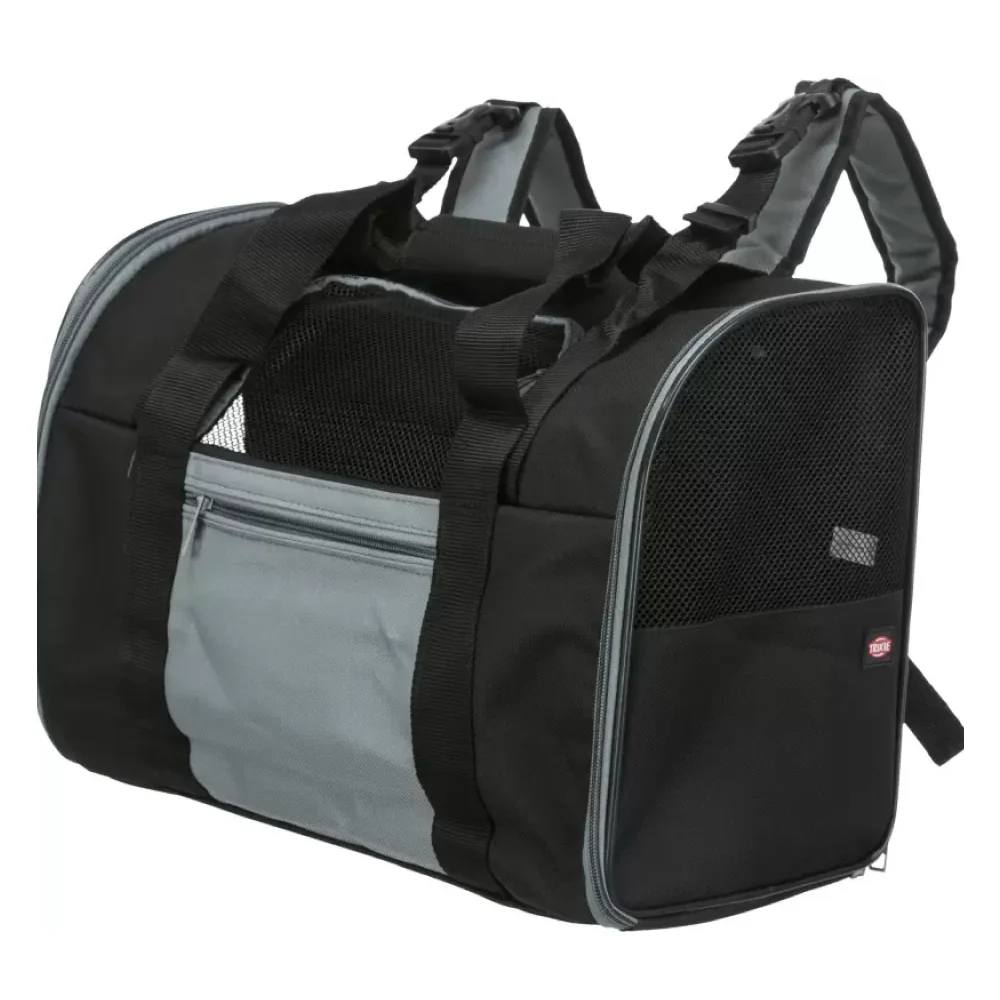 Trixie Connor Backpack for Dogs and Cats (Black) - Image 3