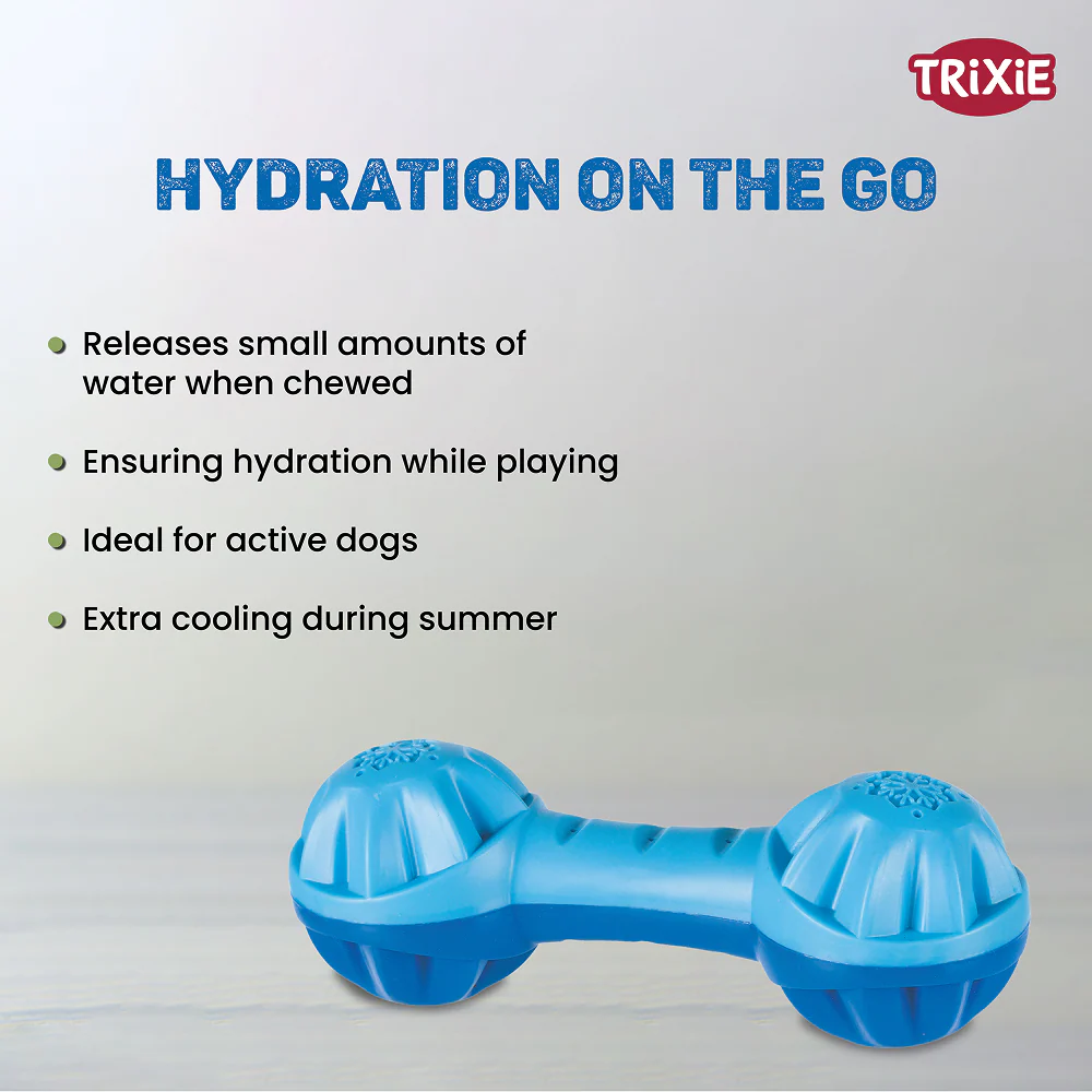 Trixie Cooling Dumbell Chew Toy for Dogs - Image 4