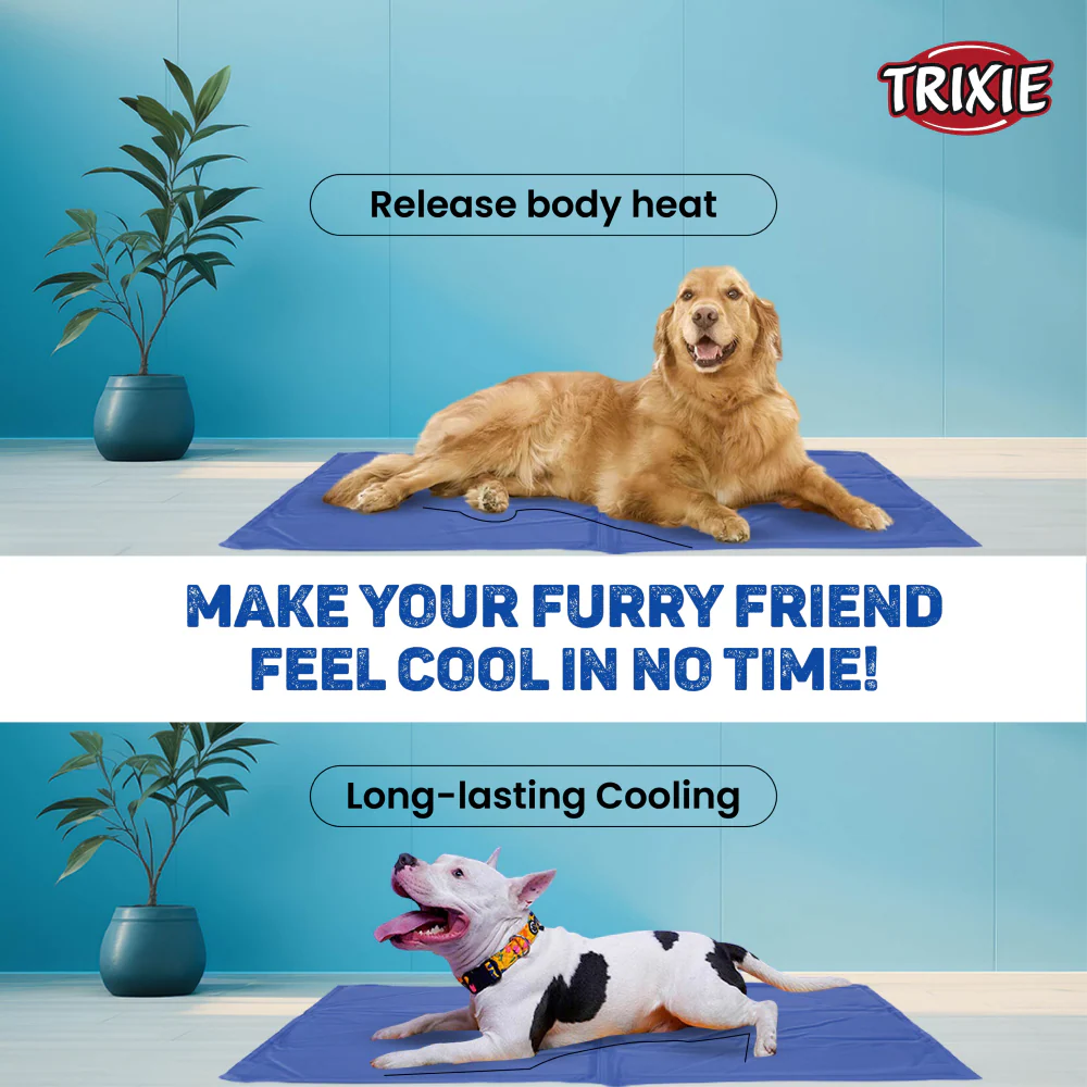 Trixie Cooling Mats for Dogs (Blue) - Image 2