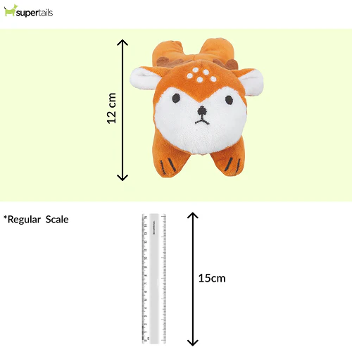 Trixie Deer Plush Toy for Dogs (Brown) - Image 2
